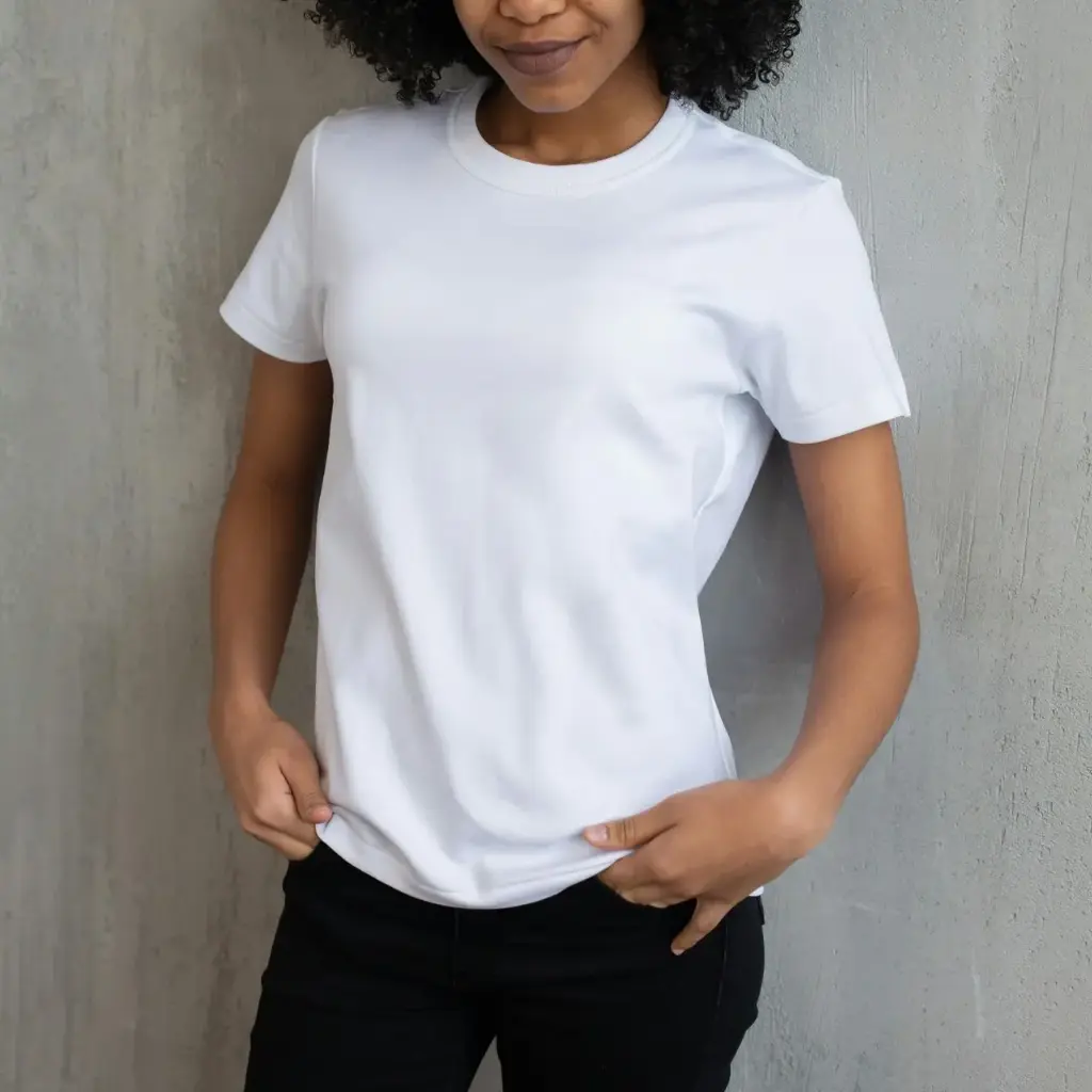 Crew Neck Cotton T-Shirt