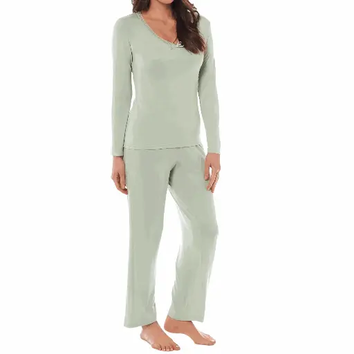 Stretch Long-Sleeve Set